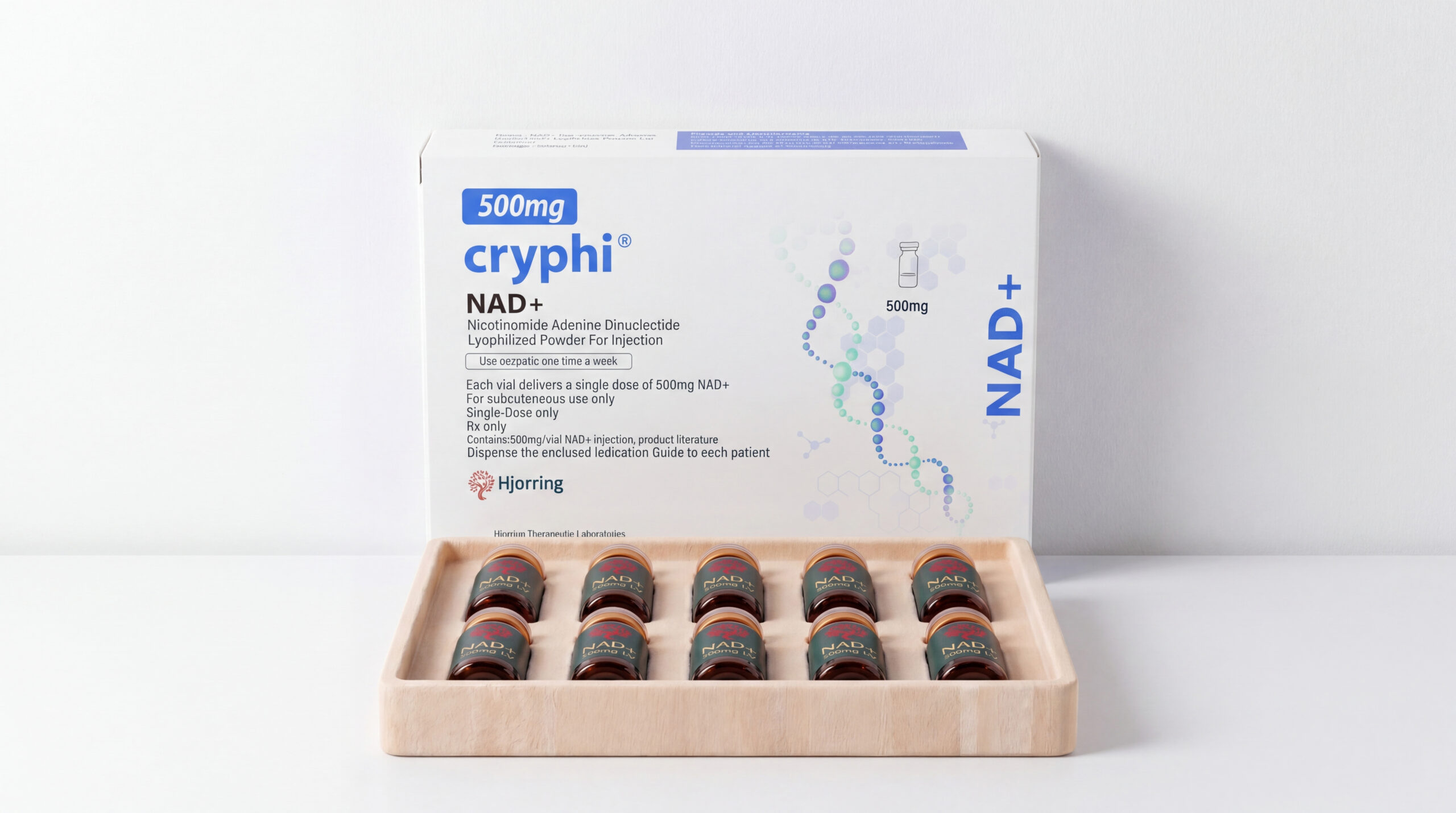 NAD+ 500box inside NAD+(Nicotinamide Adenine Dinucleotide Lyophilized Powder For Injection) - Image 1
